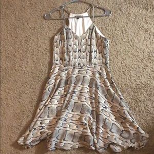 Snakeskin dress
